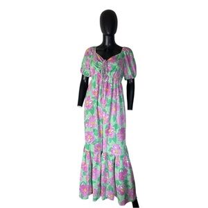 Umgee Maxi floral dress size Medium (B9)